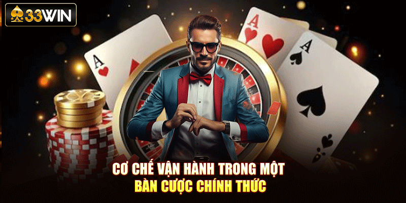 Cơ chế vận hành trong một bàn cược chính thức