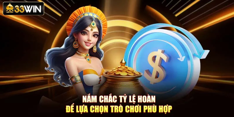 Nắm chắc tỷ lệ hoàn để lựa chọn trò chơi phù hợp